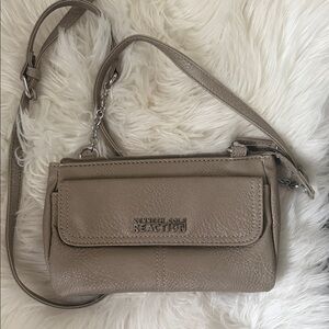 Kenneth Cole Reaction Beige Crossbody Bag